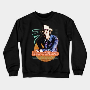 Don williams \\ Retro Art Crewneck Sweatshirt